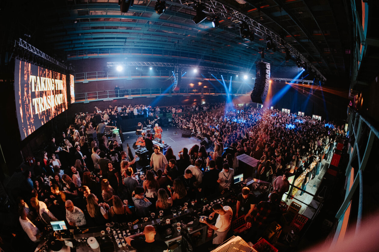 taking the trash party