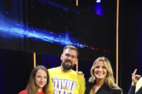 Dominik sa suprugom Helenom i Antonijom Dominik sa suprugom Helenom i Antonijom