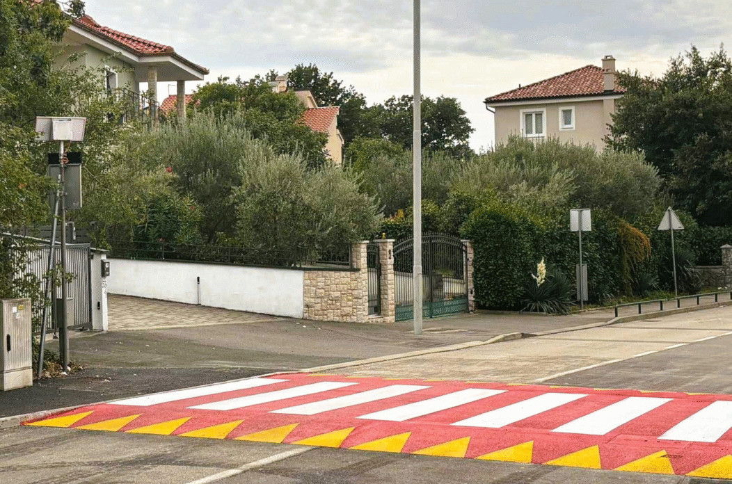 Kostrena pjesacki prijelaz radovi