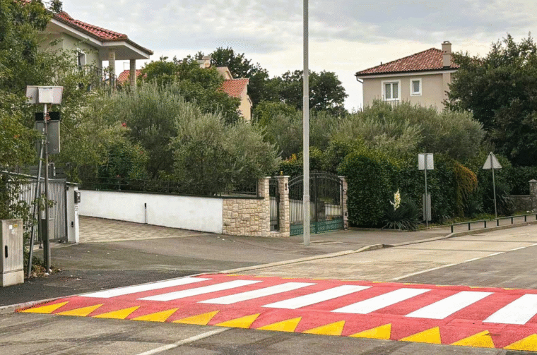 Kostrena pjesacki prijelaz radovi