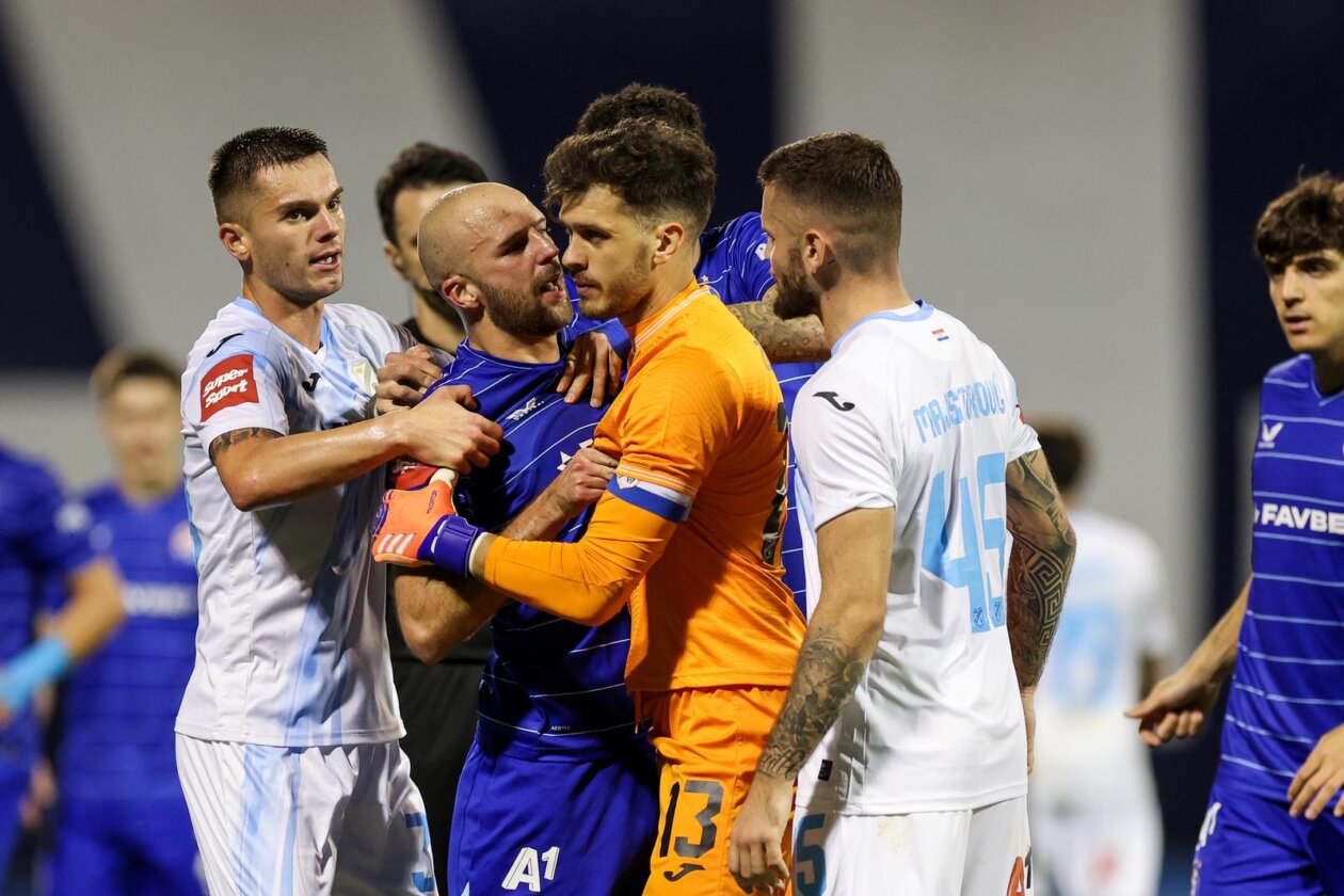 Zagreb: Dinamo i Rijeka sastali se u 12. kolu Prve HNL Zagreb: Dinamo i Rijeka sastali se u 12. kolu Prve HNL