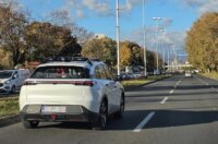 Zagreb: Testno vozilo tvrtke PROJECT 3 MOBILITY ovih dana vozi ulicama Novog Zagreba u autonomnom režimu voznje Zagreb: Testno vozilo tvrtke PROJECT 3 MOBILITY ovih dana vozi ulicama Novog Zagreba u autonomnom režimu voznje