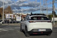 Zagreb: Testno vozilo tvrtke PROJECT 3 MOBILITY ovih dana vozi ulicama Novog Zagreba u autonomnom režimu voznje Zagreb: Testno vozilo tvrtke PROJECT 3 MOBILITY ovih dana vozi ulicama Novog Zagreba u autonomnom režimu voznje