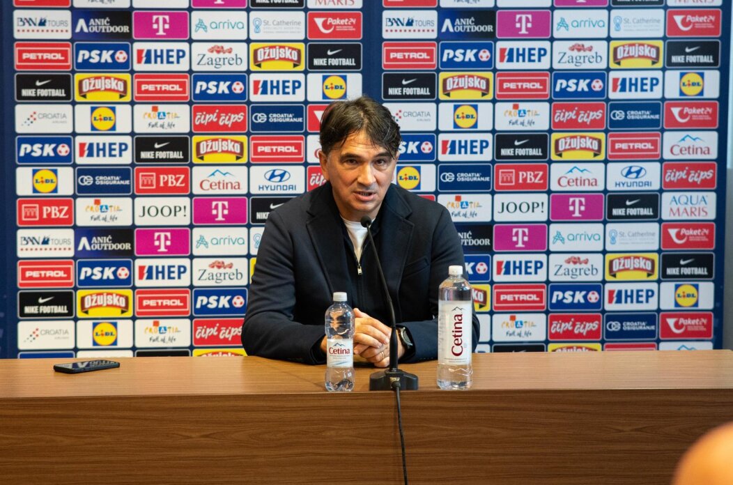 Zagreb: Konferencija za medije Zlatka Dalića Zagreb: Konferencija za medije Zlatka Dalića