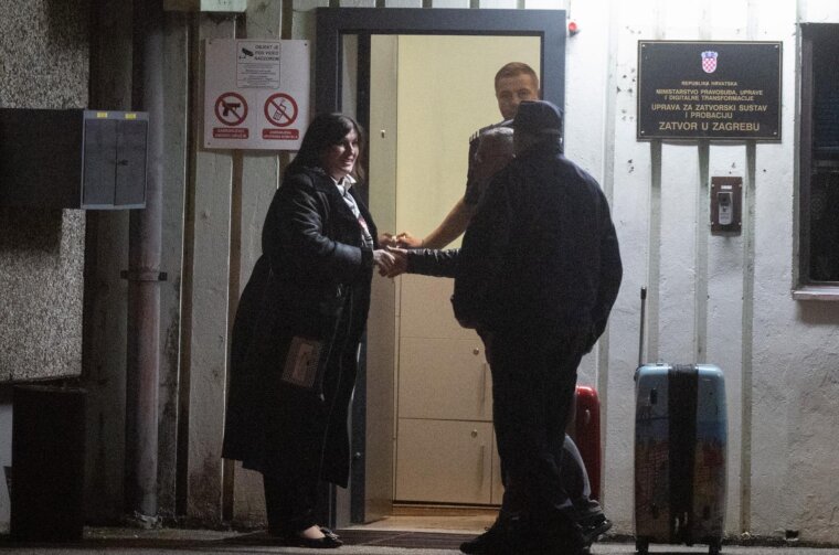 Zagreb: Gabrijela Žalac stigla u zatvor Remetinec