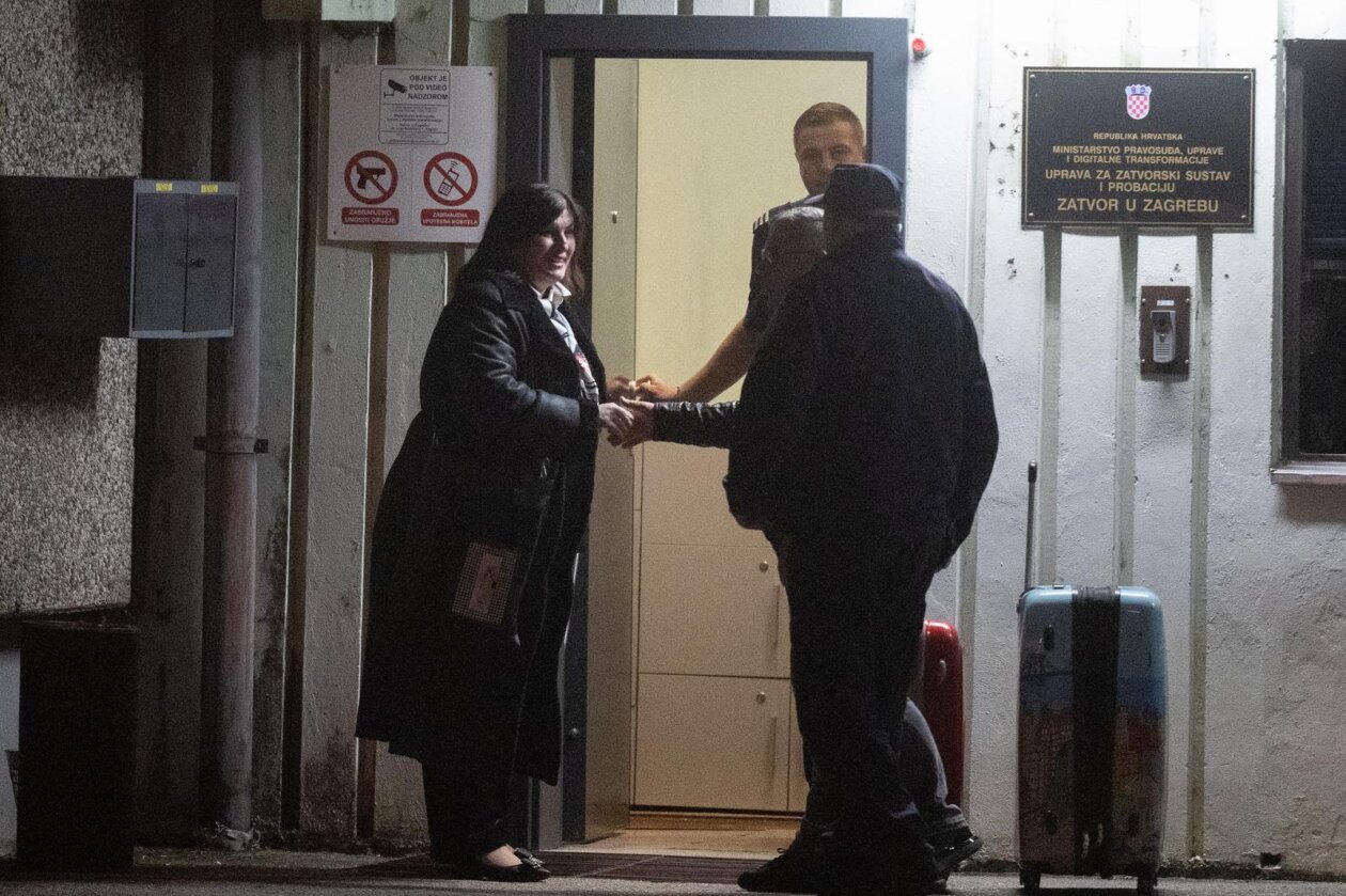 Zagreb: Gabrijela Žalac stigla u zatvor Remetinec Zagreb: Gabrijela Žalac stigla u zatvor Remetinec