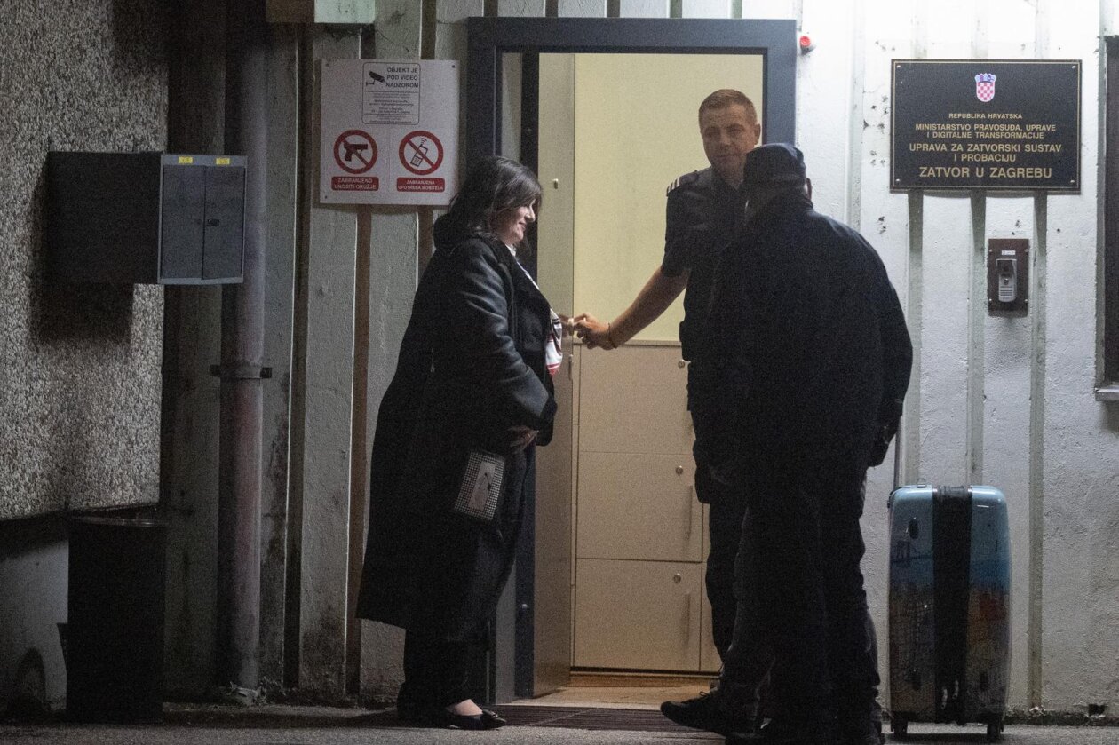 Zagreb: Gabrijela Žalac stigla u zatvor Remetinec Zagreb: Gabrijela Žalac stigla u zatvor Remetinec