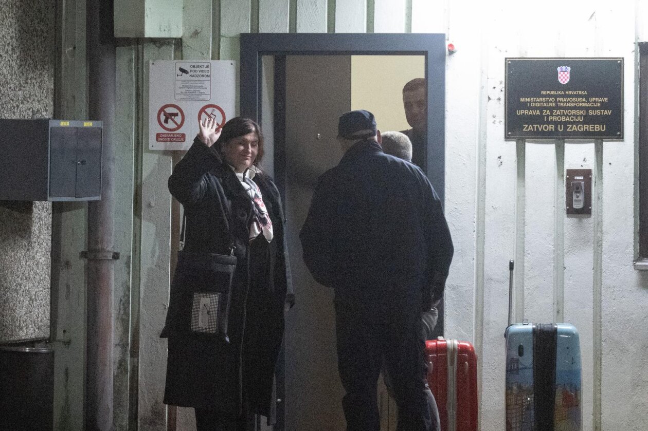 Zagreb: Gabrijela Žalac stigla u zatvor Remetinec Zagreb: Gabrijela Žalac stigla u zatvor Remetinec