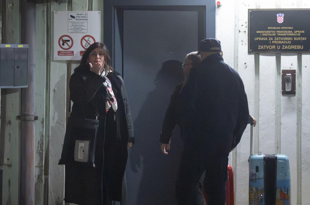 Zagreb: Gabrijela Žalac stigla u zatvor Remetinec Zagreb: Gabrijela Žalac stigla u zatvor Remetinec