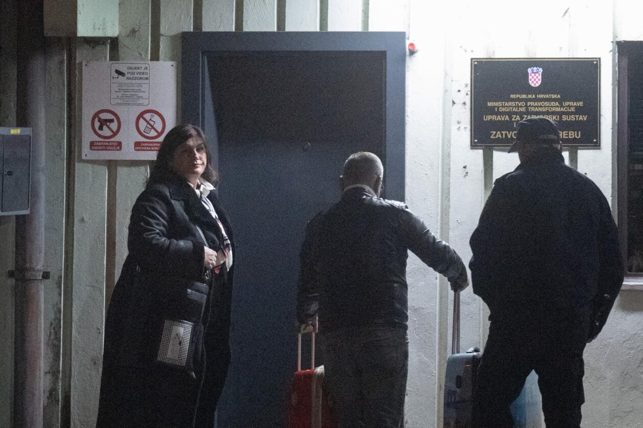 Zagreb: Gabrijela Žalac stigla u zatvor Remetinec Zagreb: Gabrijela Žalac stigla u zatvor Remetinec