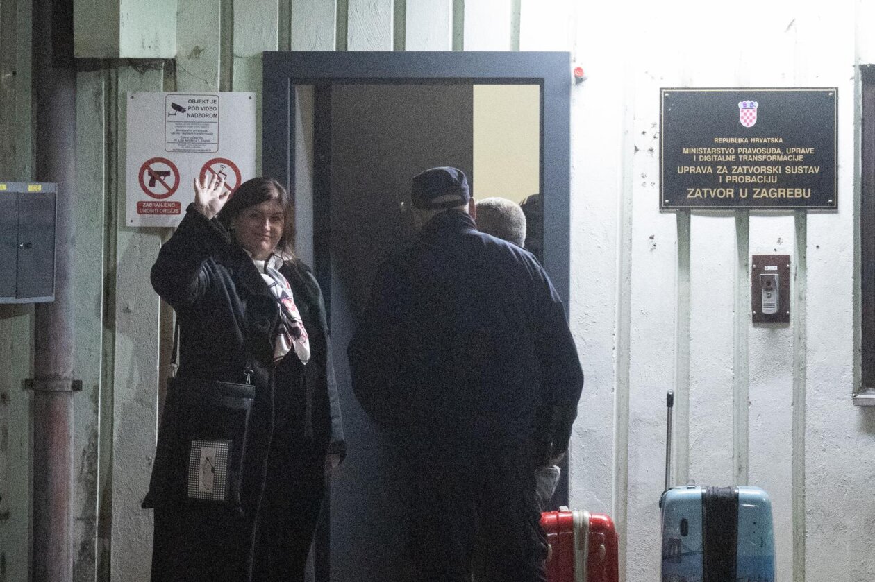 Zagreb: Gabrijela Žalac stigla u zatvor Remetinec Zagreb: Gabrijela Žalac stigla u zatvor Remetinec