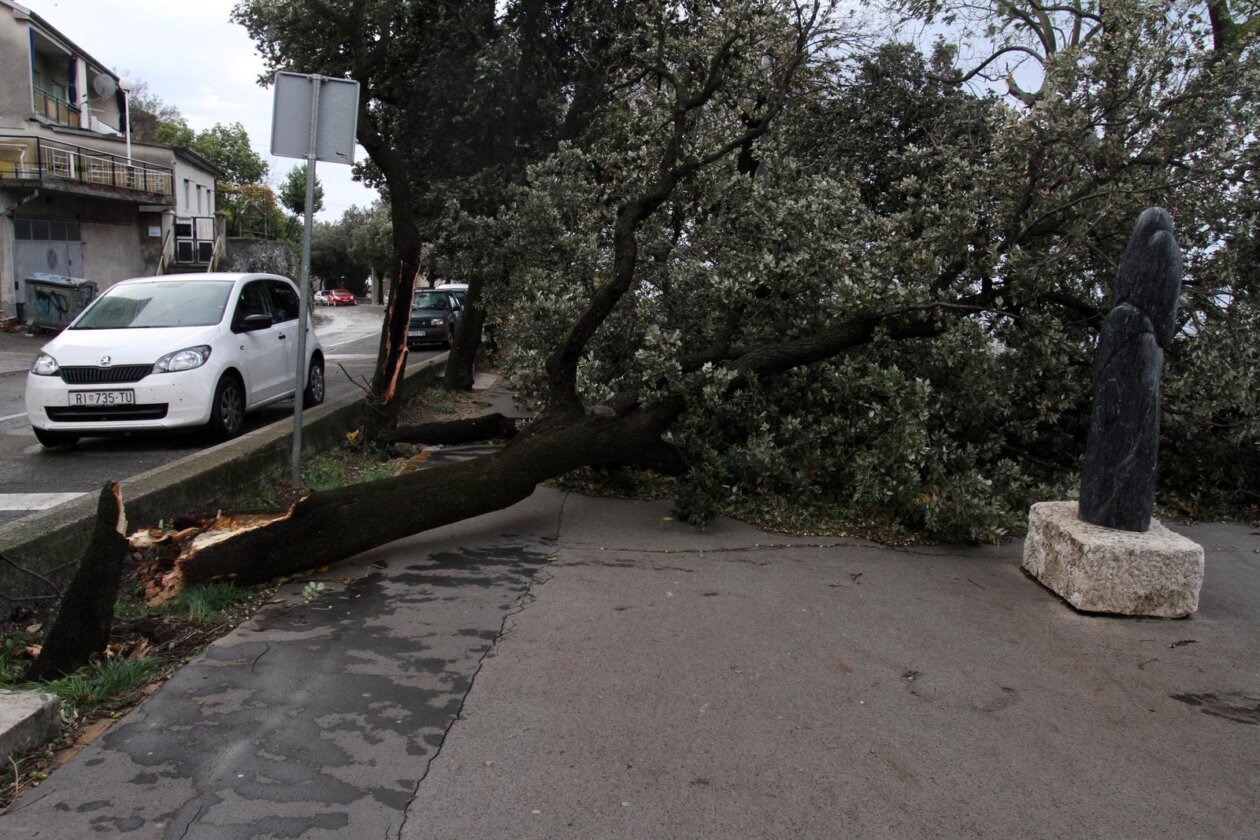 ARHIVA: Na dananji 2013. dan olujna bura s orkanskim udarima  poharala je Rijeku
