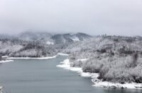 Snijeg je zabijelo Gorski Kotar