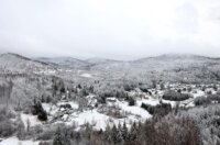 Snijeg je zabijelo Gorski Kotar