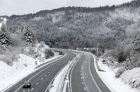 Snijeg je zabijelo Gorski Kotar