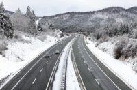 Snijeg je zabijelo Gorski Kotar