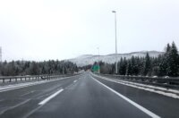 Snijeg je zabijelo Gorski Kotar