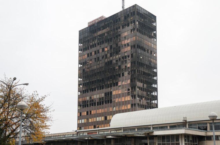 Zagreb: Vjesnikov neboder dva dana nakon požara, policijska istraga u tijeku