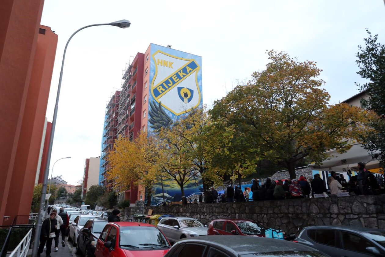 Rijeka: Svečano predstavljanje murala sa simbolima grada, Armade, HNK Rijeke i Hrvatske