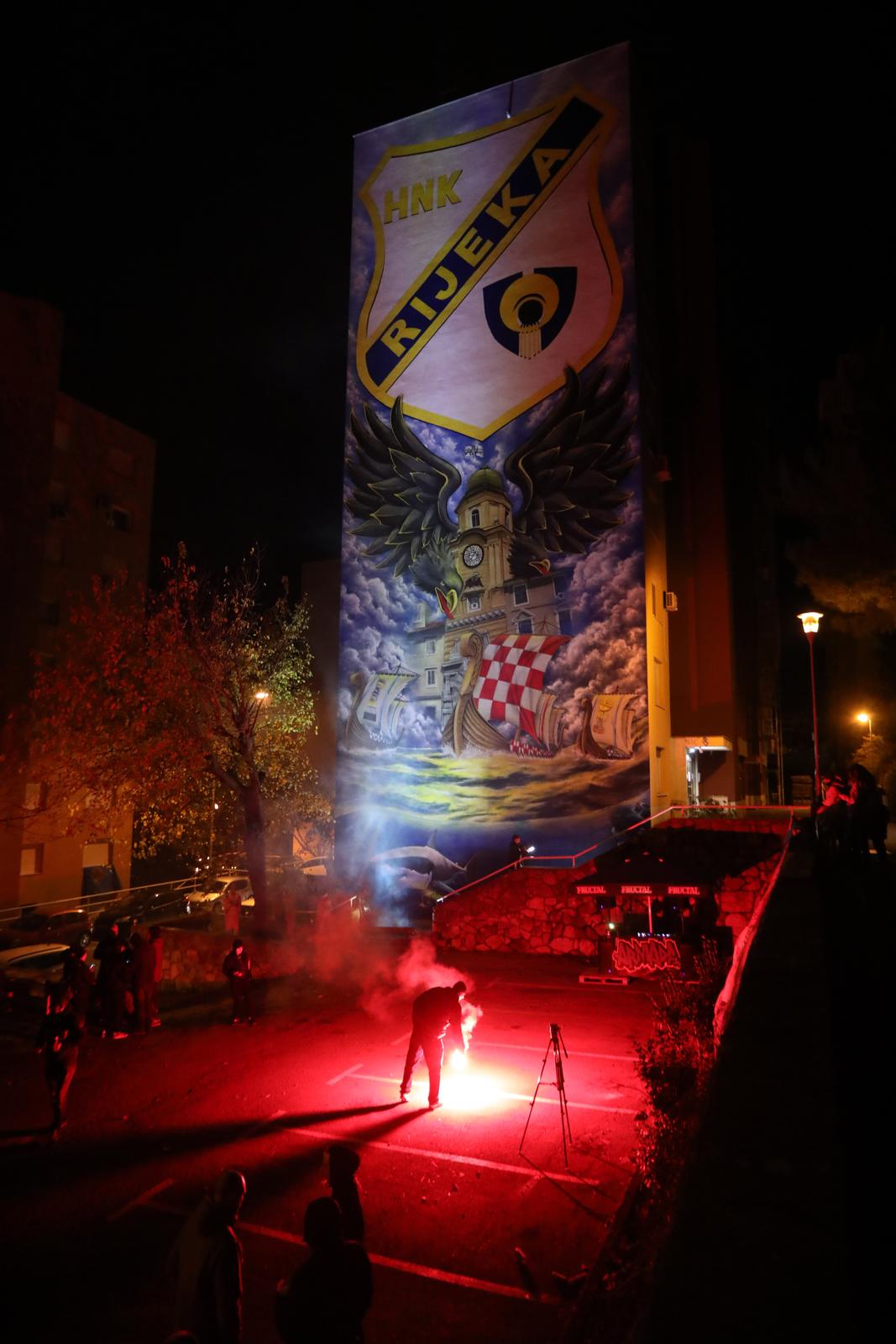 Rijeka: Svečano predstavljanje murala sa simbolima grada, Armade, HNK Rijeke i Hrvatske