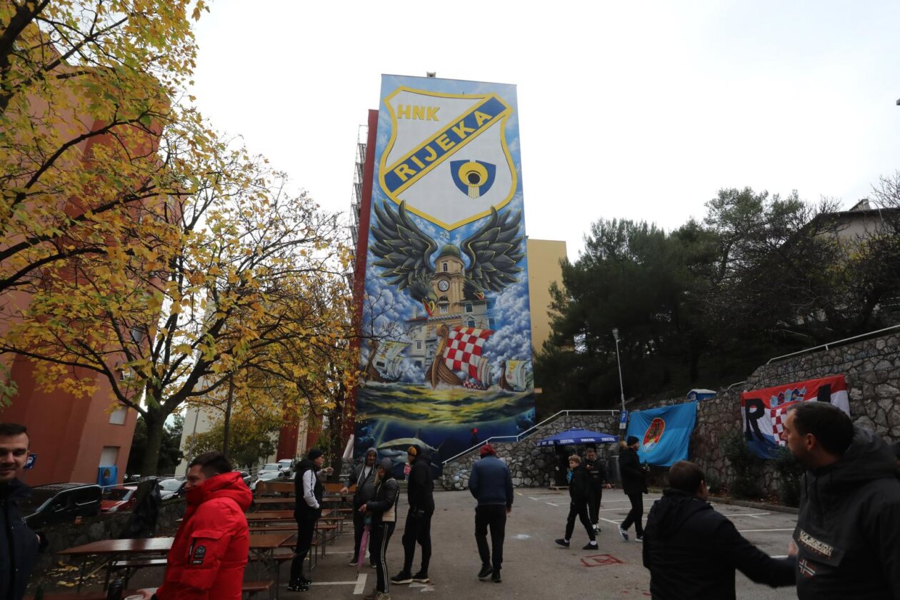 Rijeka: Svečano predstavljanje murala sa simbolima grada, Armade, HNK Rijeke i Hrvatske
