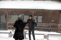 Platak: Zbog lošeg vremena malobrojni izletnici uživaju u snijegu