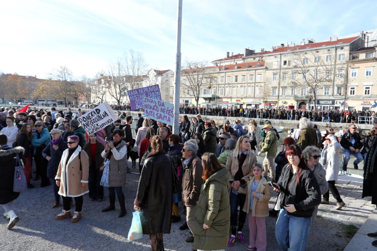 Rijeka: Prosvjedni marš Ujedinjeni protiv fašizma