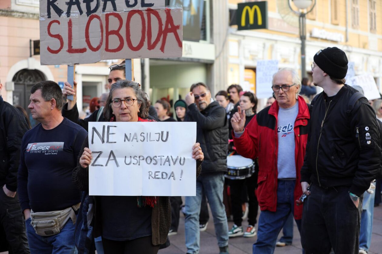Rijeka: Prosvjedni marš Ujedinjeni protiv fašizma