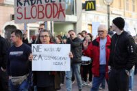 Rijeka: Prosvjedni marš Ujedinjeni protiv fašizma