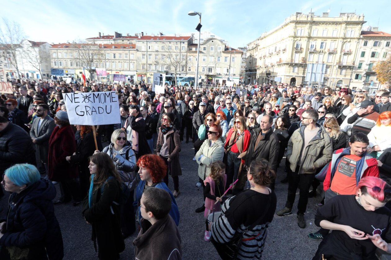 Rijeka: Prosvjedni marš Ujedinjeni protiv fašizma
