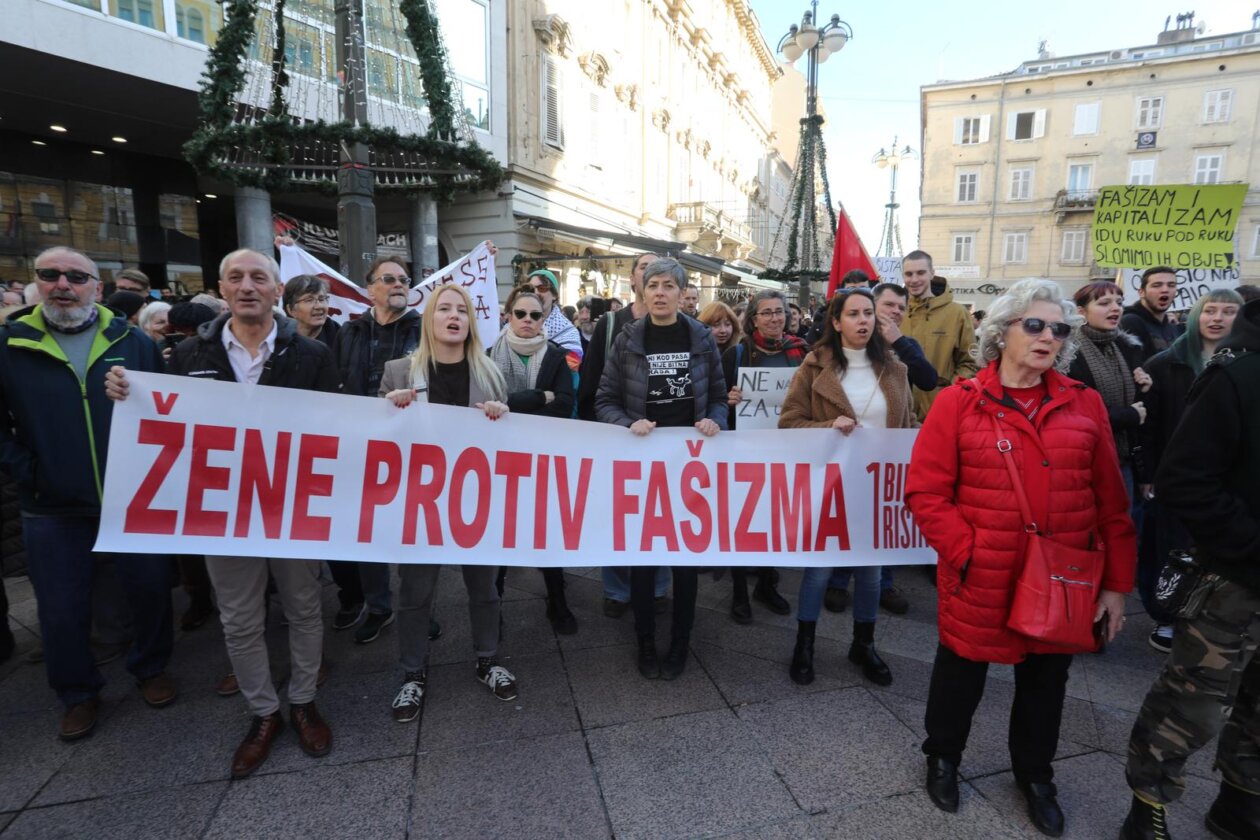 Rijeka: Prosvjedni marš Ujedinjeni protiv fašizma