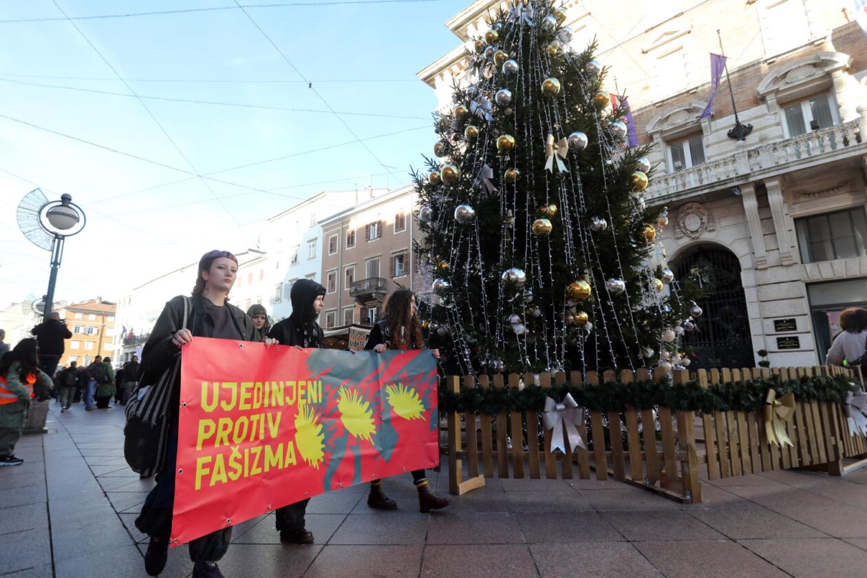 Rijeka: Prosvjedni marš Ujedinjeni protiv fašizma