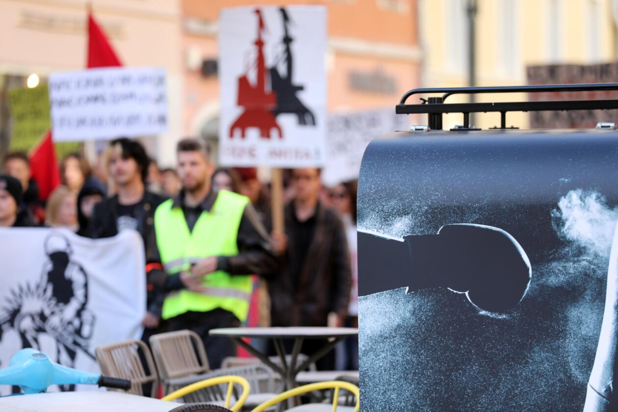 Rijeka: Prosvjedni marš Ujedinjeni protiv fašizma