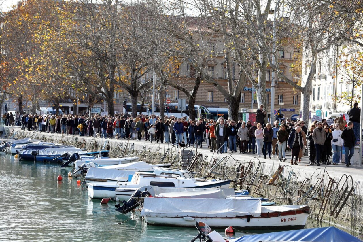 Rijeka: Prosvjedni marš Ujedinjeni protiv fašizma