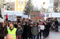 Rijeka: Prosvjedni marš Ujedinjeni protiv fašizma