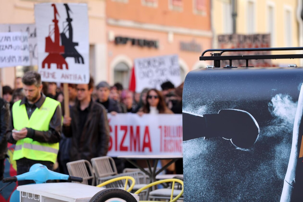 Rijeka: Prosvjedni marš Ujedinjeni protiv fašizma