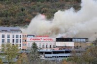 Buje: U hotelu Mulino izbio veliki požar