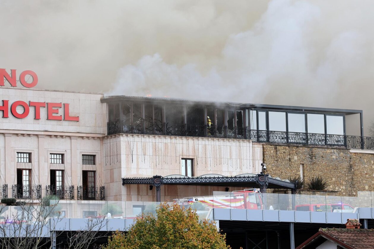 Buje: U hotelu Mulino izbio veliki požar