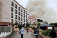 Buje: U hotelu Mulino izbio veliki požar