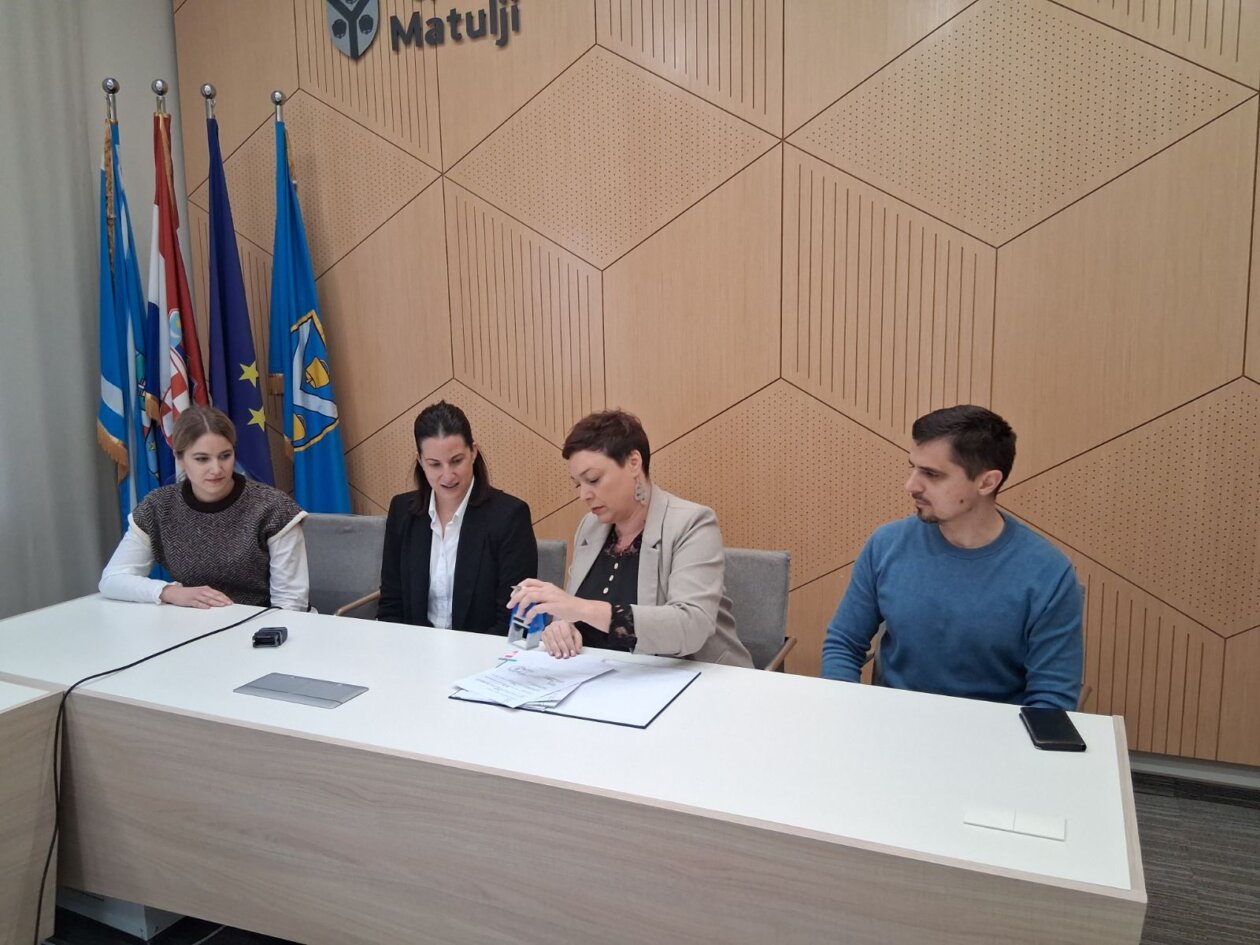 potpisivanje ugovora o izvođenju radova na cesti, C-O, D-O i dionici ceste F-E-D-F u radnoj zoni R2 u Matulji studeni 2025