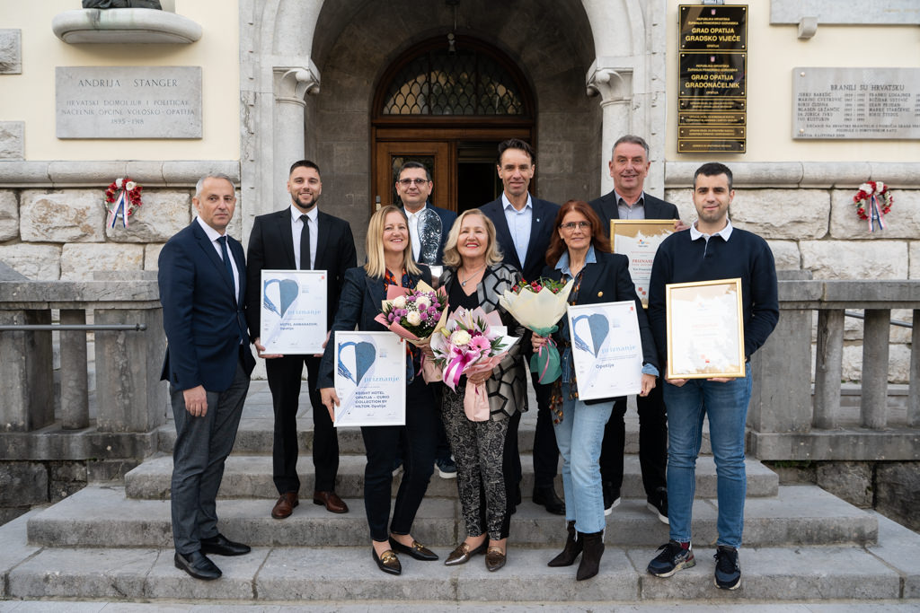 Foto Luigi Opatija, Grad Opatija, Prijem nagrađenih djelatnika