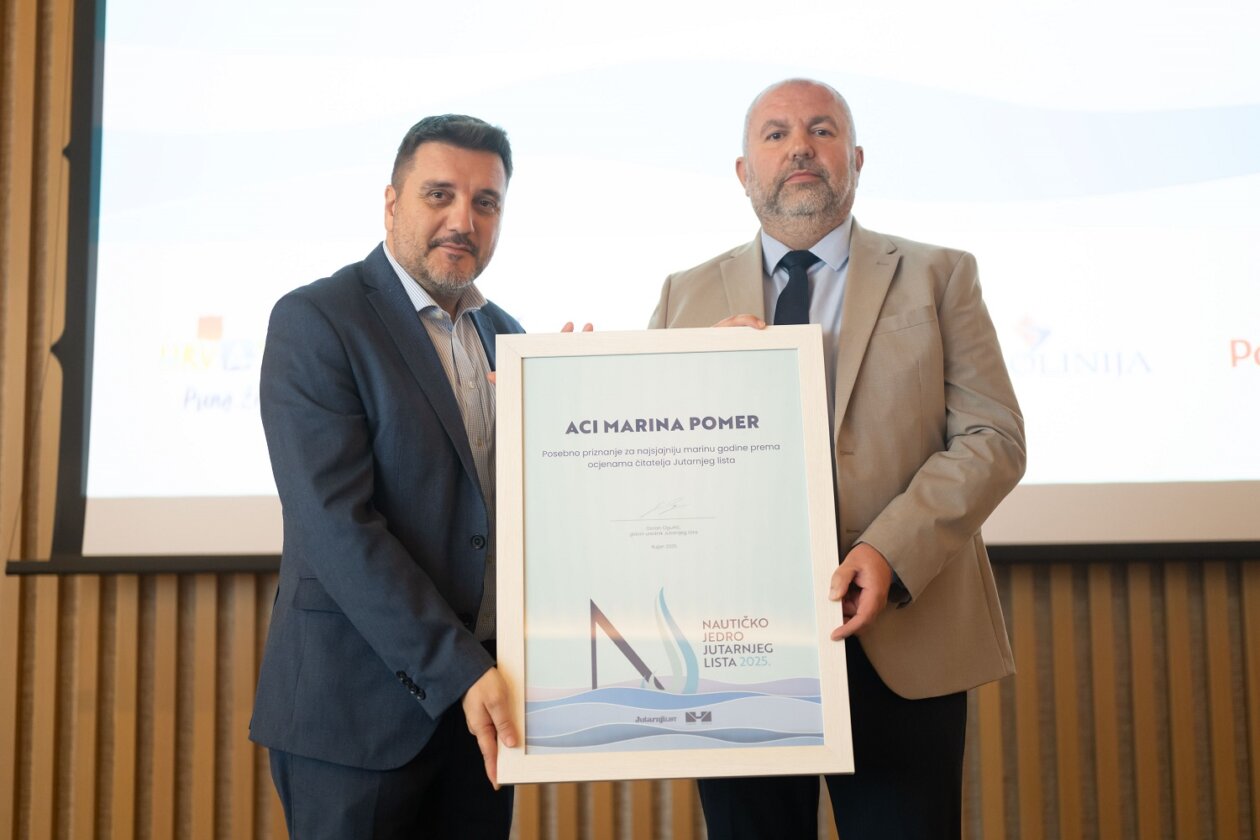 Zadar, 01.12.2025 – Svecana dodjela nagrada Hrvatsko nauticko jedro Jutarnjeg lista