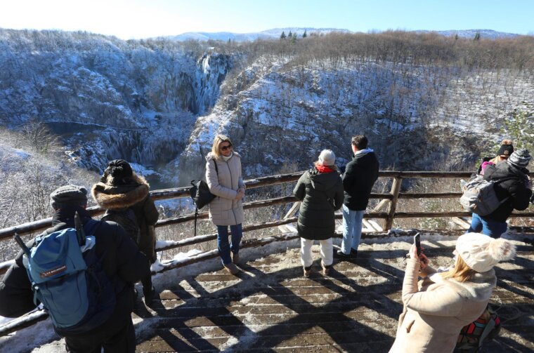 Plitvice pod snijegom i ledom