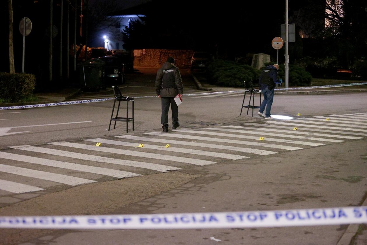 Rijeka: Očevid nakon pucnjave na Trsatu Rijeka: Očevid nakon pucnjave na Trsatu