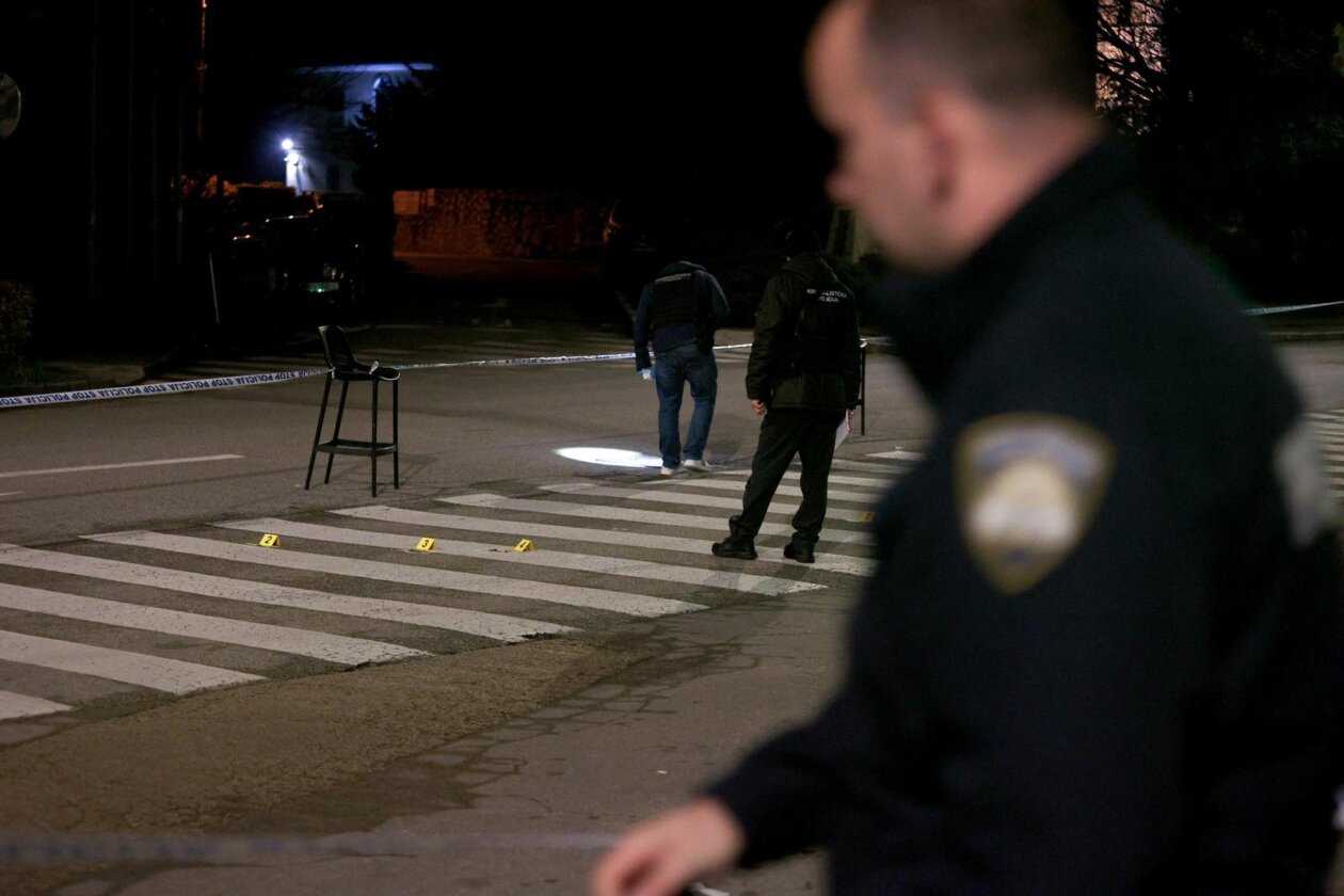 Rijeka: Očevid nakon pucnjave na Trsatu Rijeka: Očevid nakon pucnjave na Trsatu