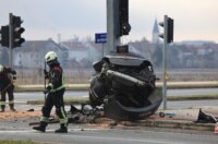 Velika Gorica: Automobilom sletio s ceste pa udario u stup