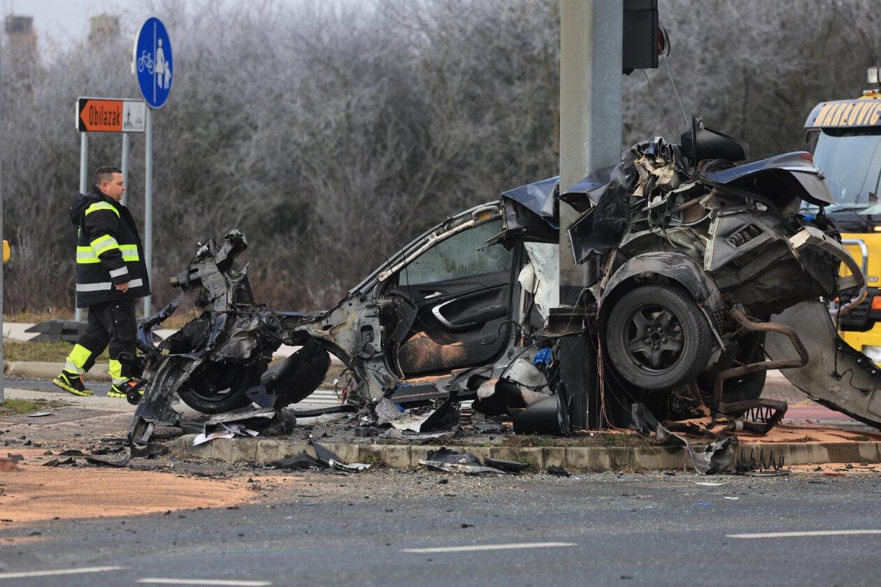 Velika Gorica: Automobilom sletio s ceste pa udario u stup