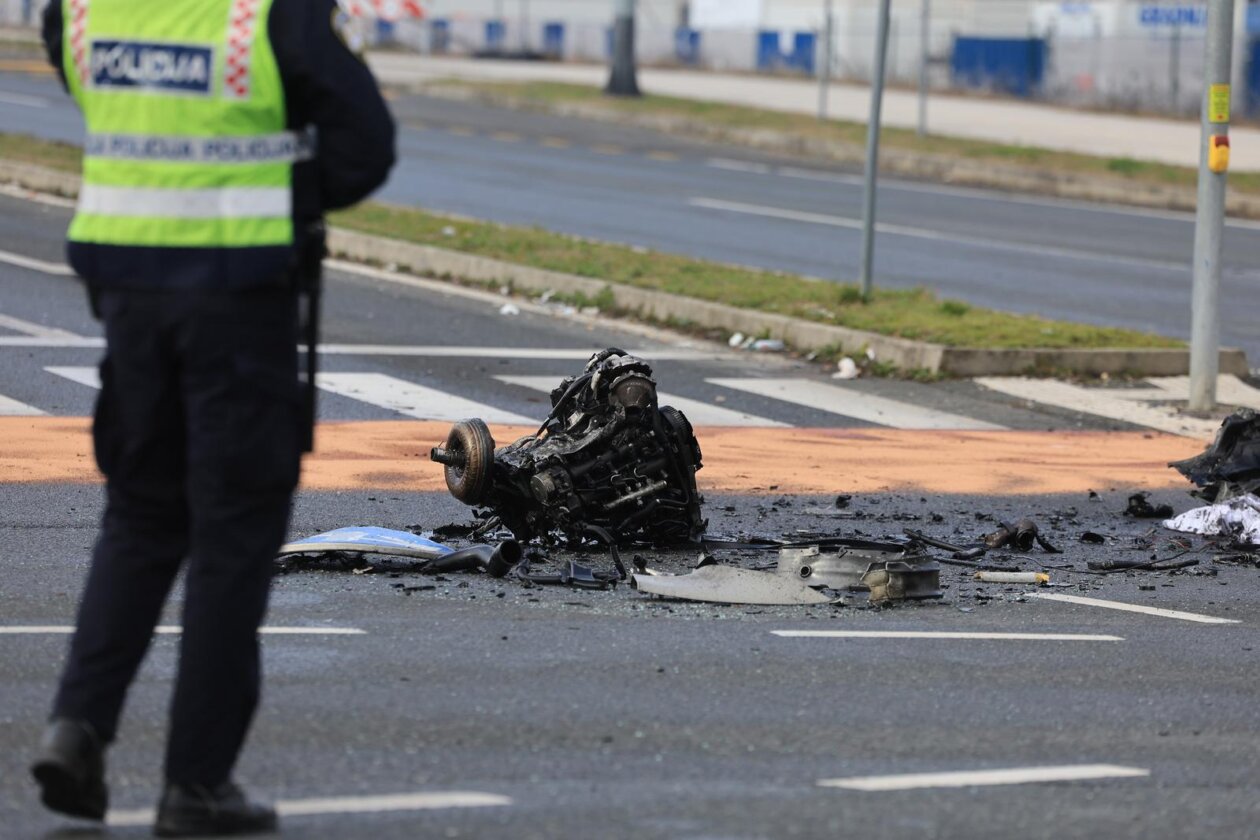 Velika Gorica: Automobilom sletio s ceste pa udario u stup