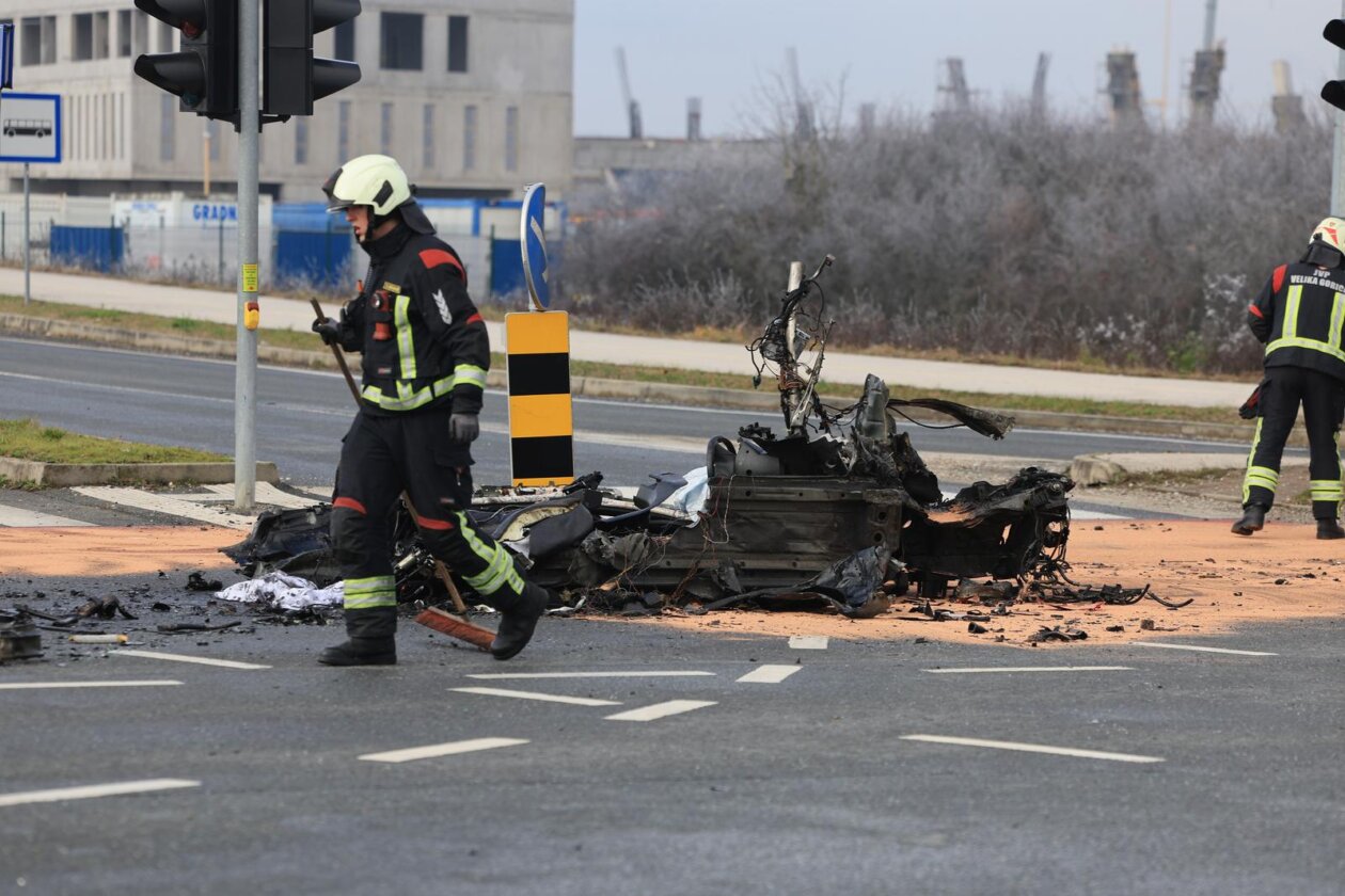 Velika Gorica: Automobilom sletio s ceste pa udario u stup