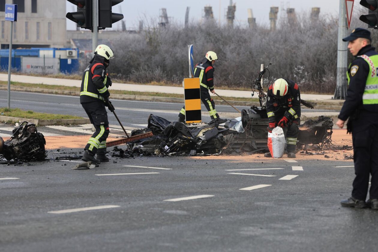 Velika Gorica: Automobilom sletio s ceste pa udario u stup